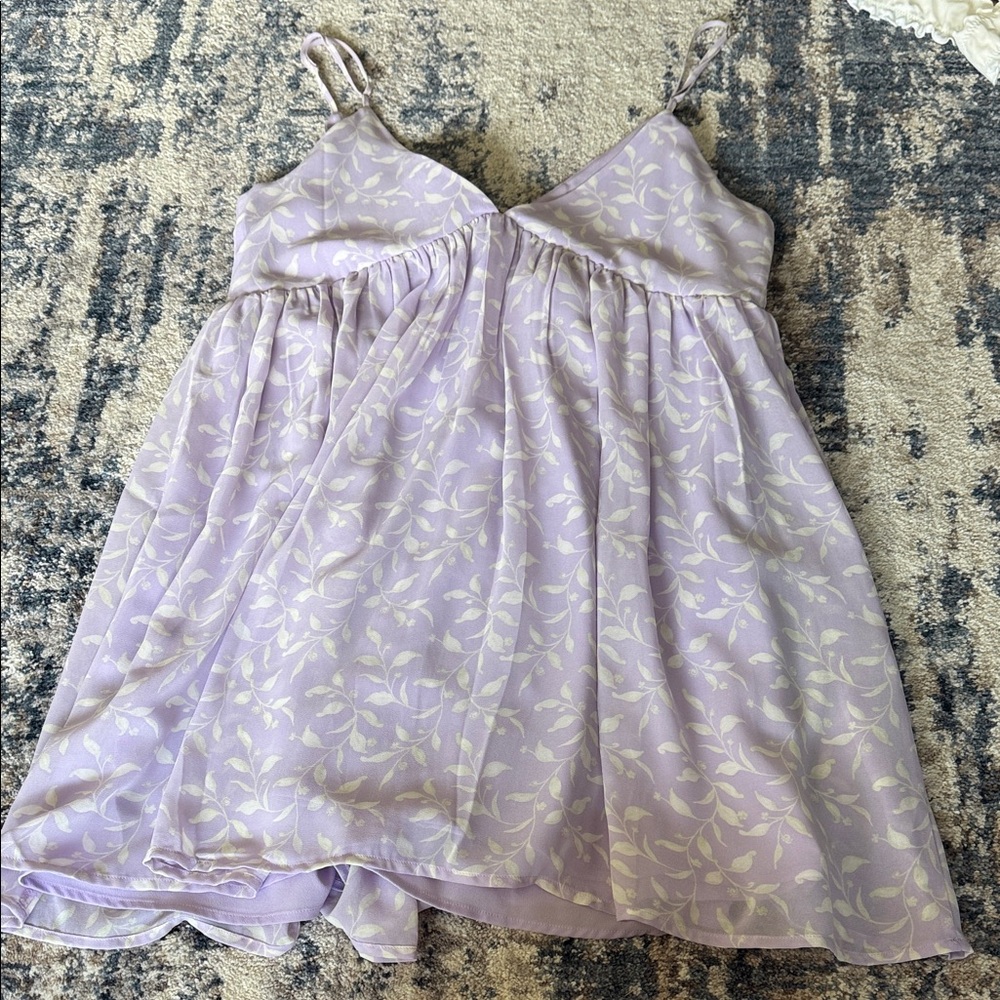 Forever 21 Light Purple Floral Dress